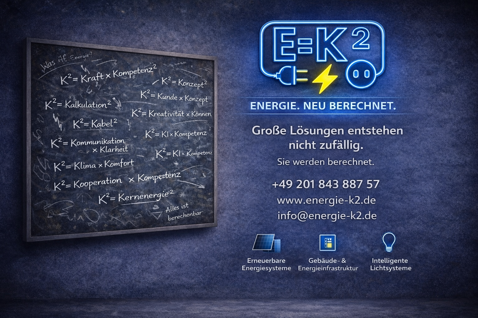 E = K² Coming Soon